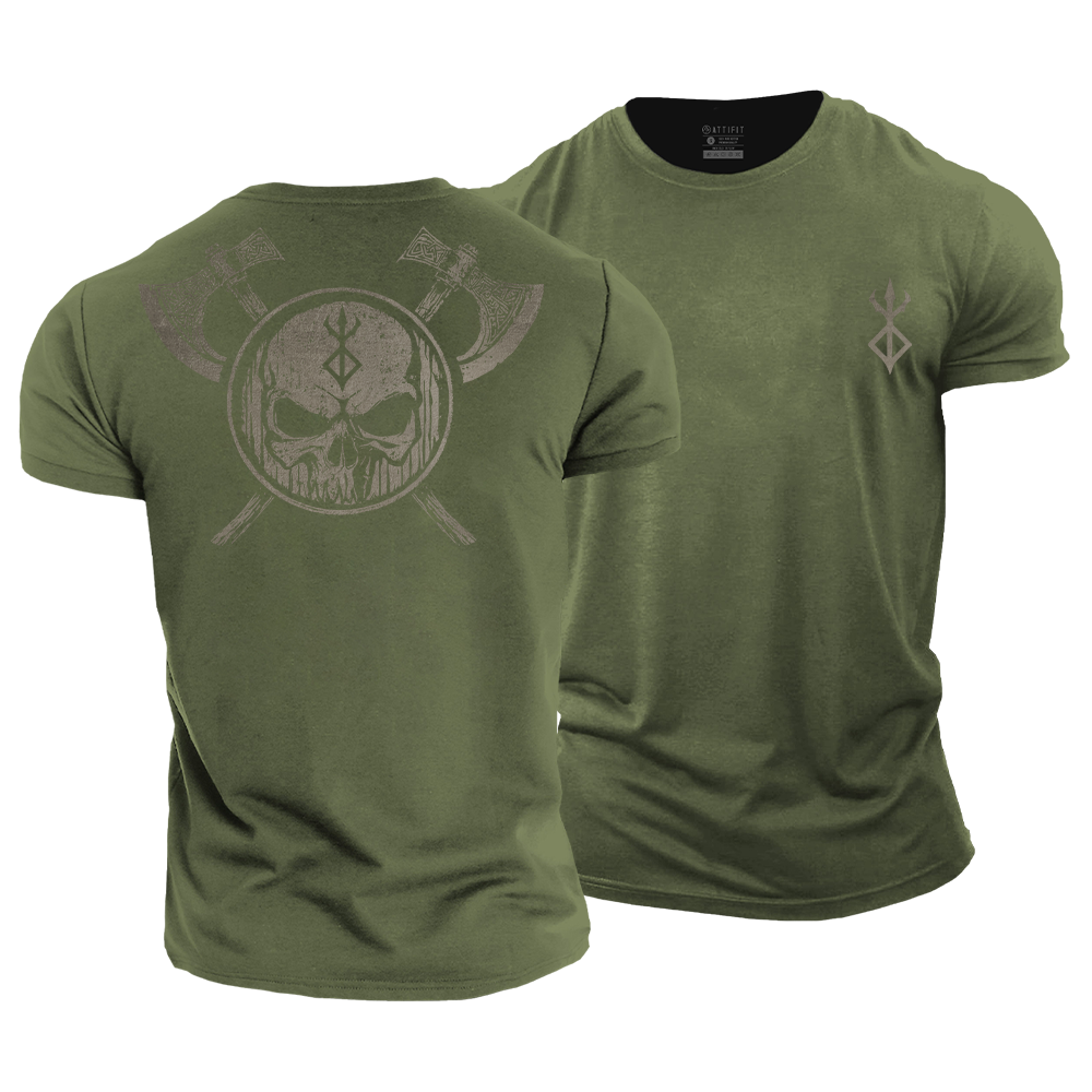 Viking Warrior Cotton T-Shirt