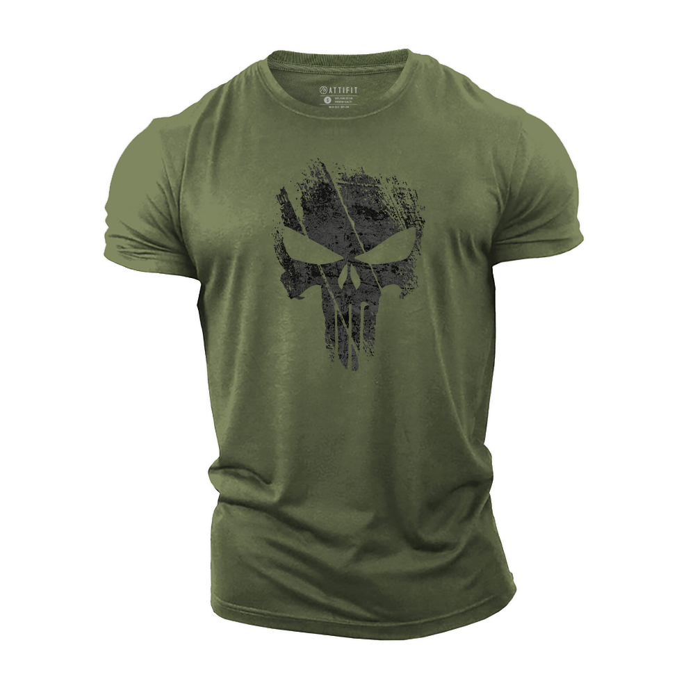 Skull Cotton T-Shirt