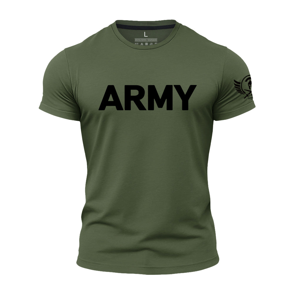 Retro Army Quick-Dry T-Shirt