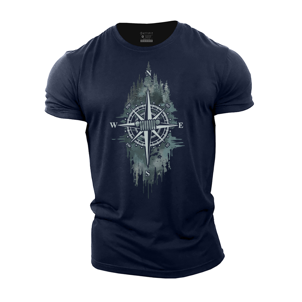 Wilderness Compass Cotton T-Shirt
