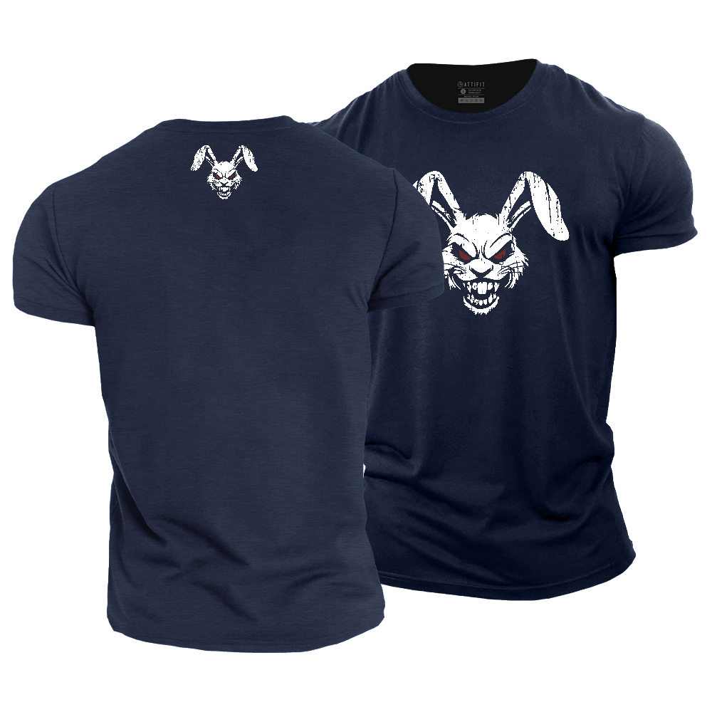 Fierce Rabbit Cotton T-Shirt
