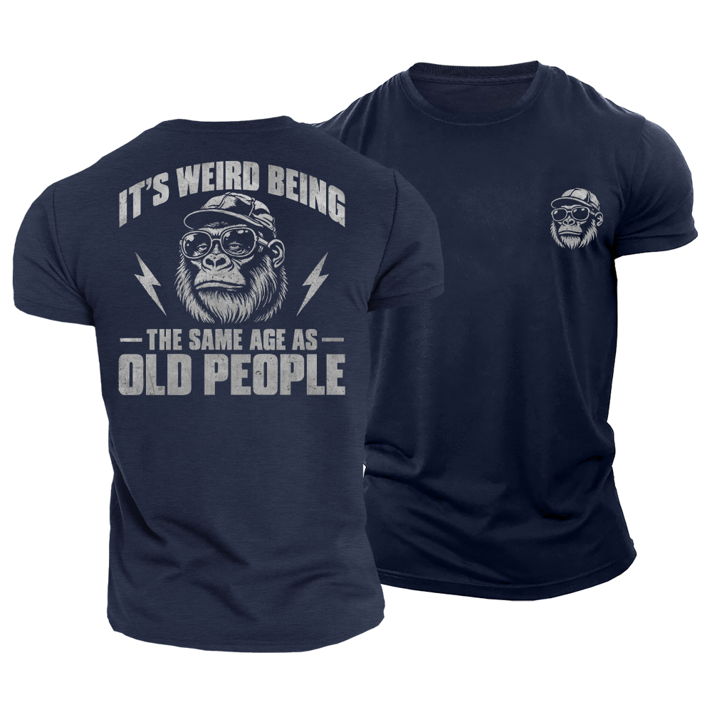Same Age as Old People Cotton T-Shirt
