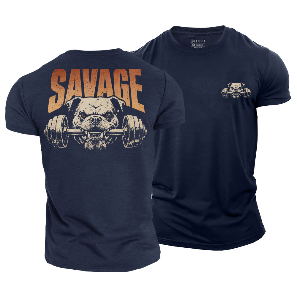 Heavy Iron Savage Cotton T-Shirt