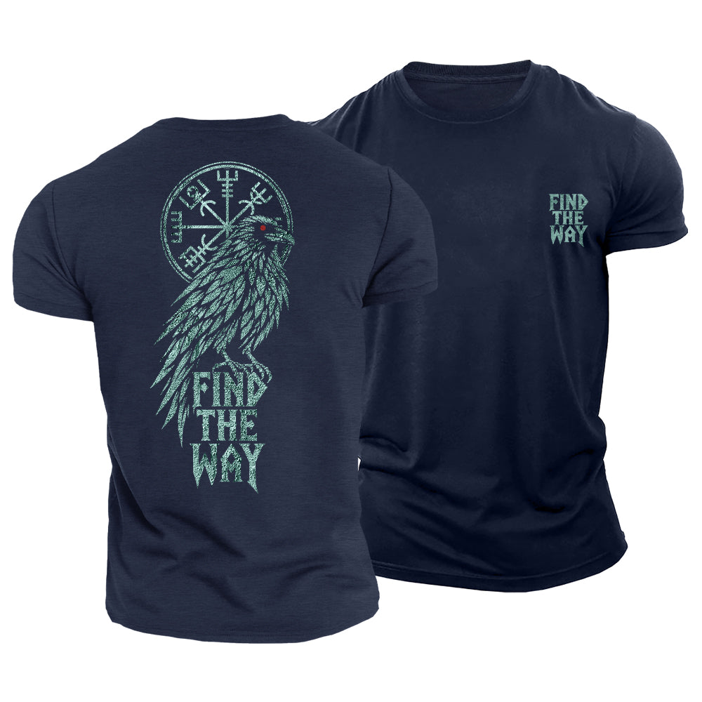 Find The Way Viking Cotton T-Shirt