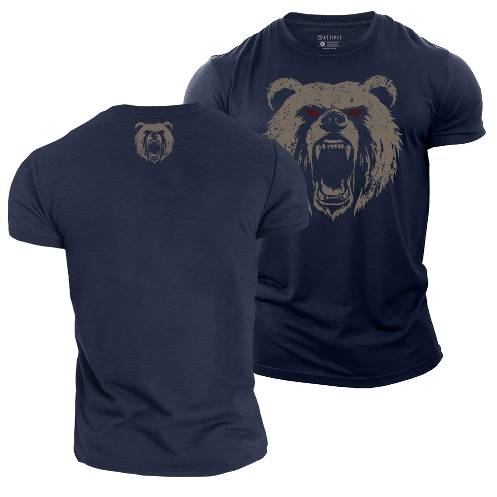 Rage of the Bear Cotton T-Shirt