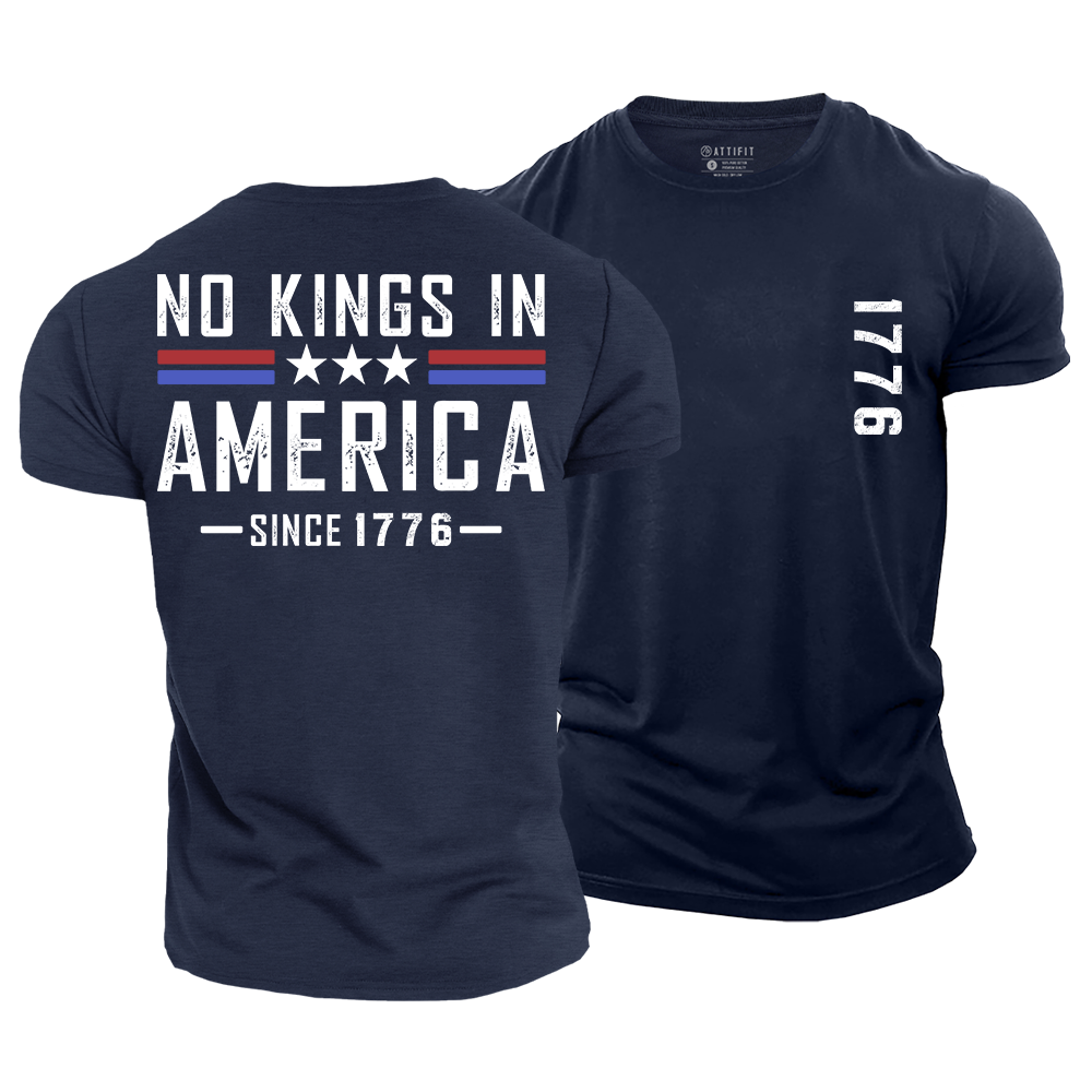 No Kings in America Cotton T-Shirt
