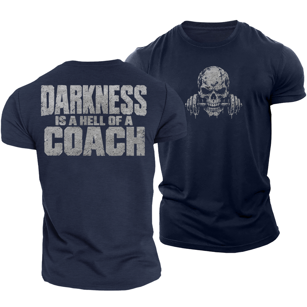 Darkness Is My Coach Cotton T-Shirt