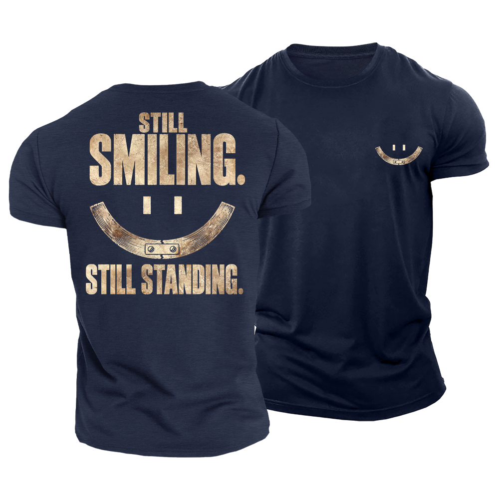 Still Standing Strong Cotton T-Shirt