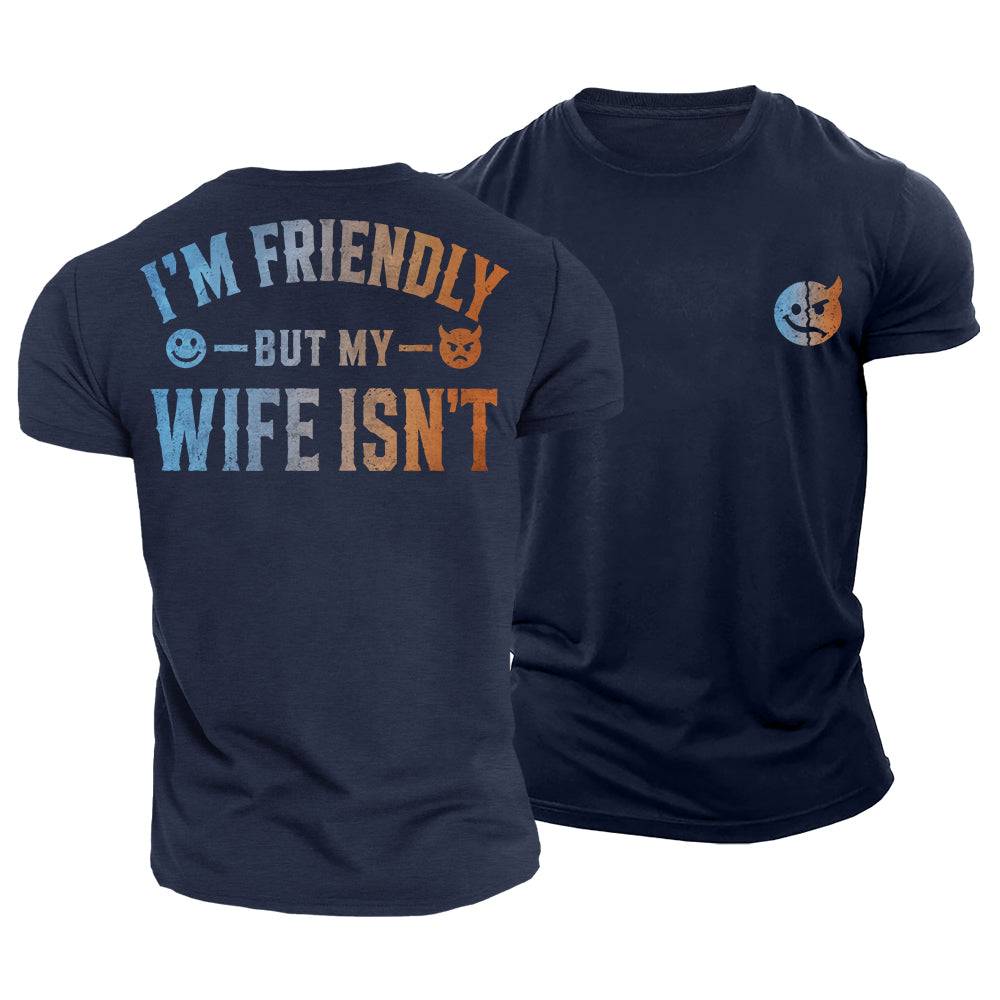 Approach with Caution Cotton T-Shirt