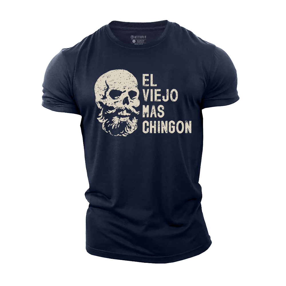 El Viejo Mas Chingon Cotton T-Shirt