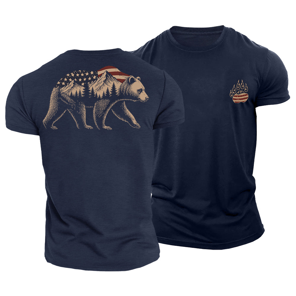 Wild Bear Cotton T-Shirt