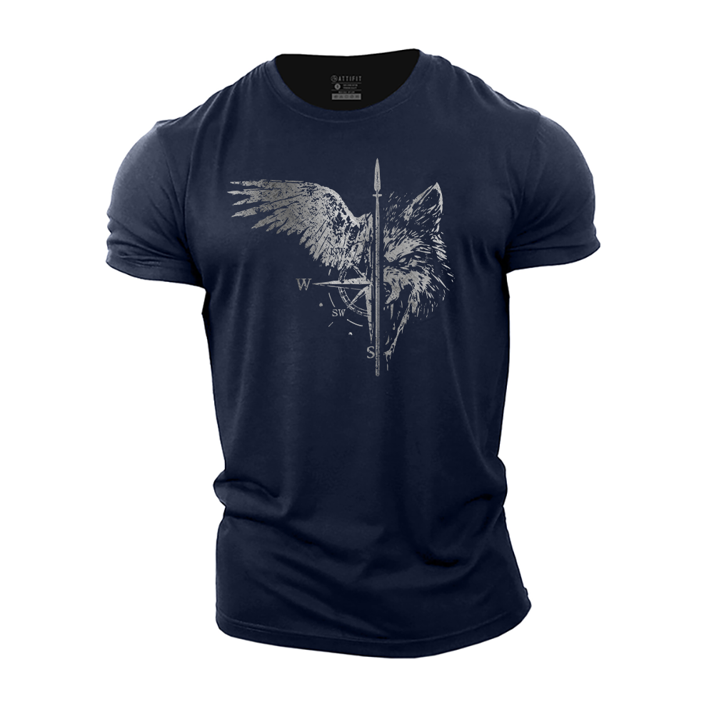 Wolf Wings Cotton T-Shirt