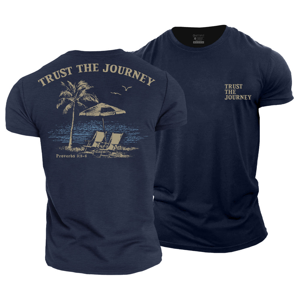 Trust The Journey Cotton T-Shirt