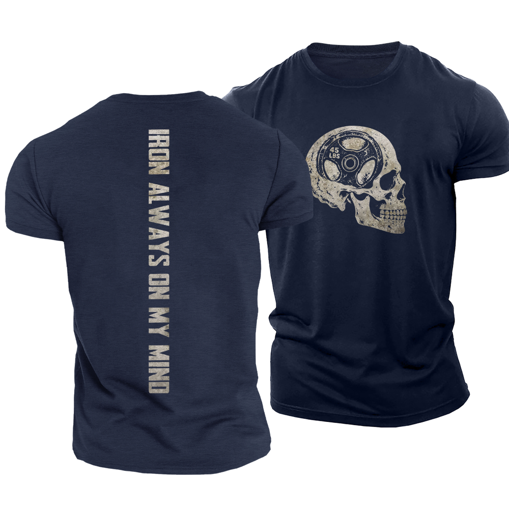 Iron on My Mind Cotton T-Shirt