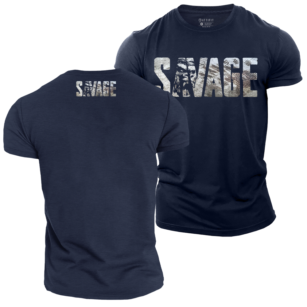 Savage Strength Cotton T-Shirt