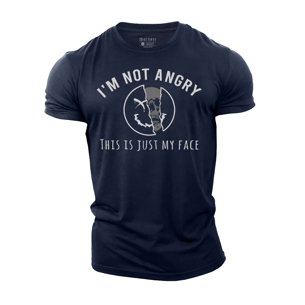 Just My Face Tee Cotton T-Shirt