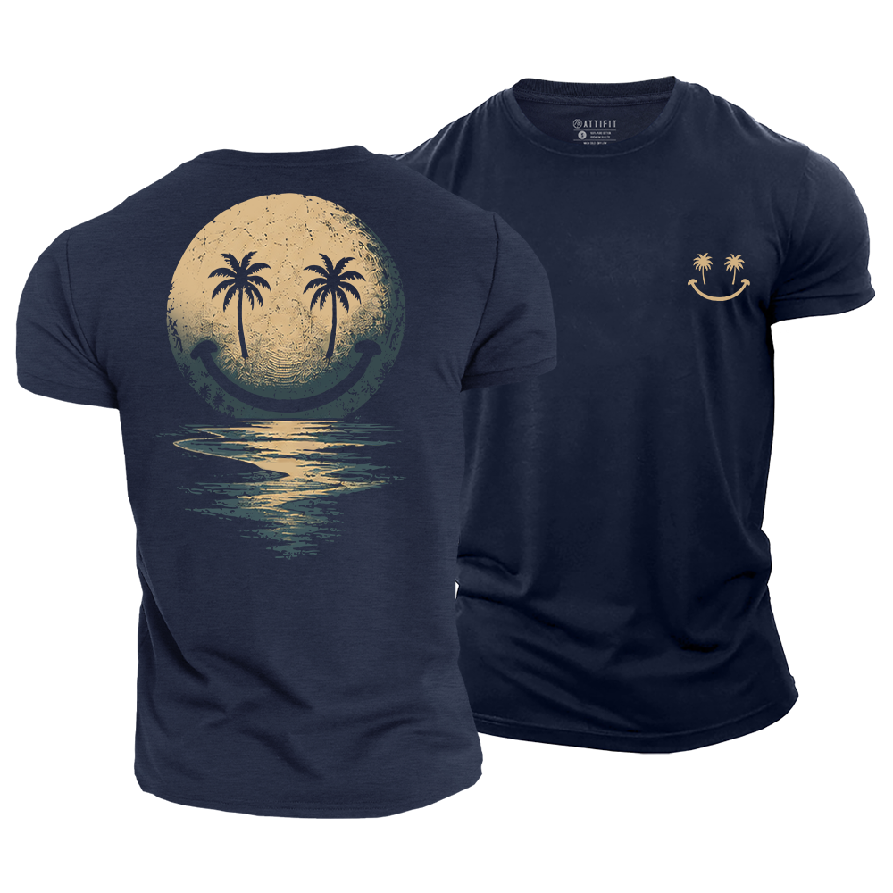 Island Life Smile Cotton T-Shirt