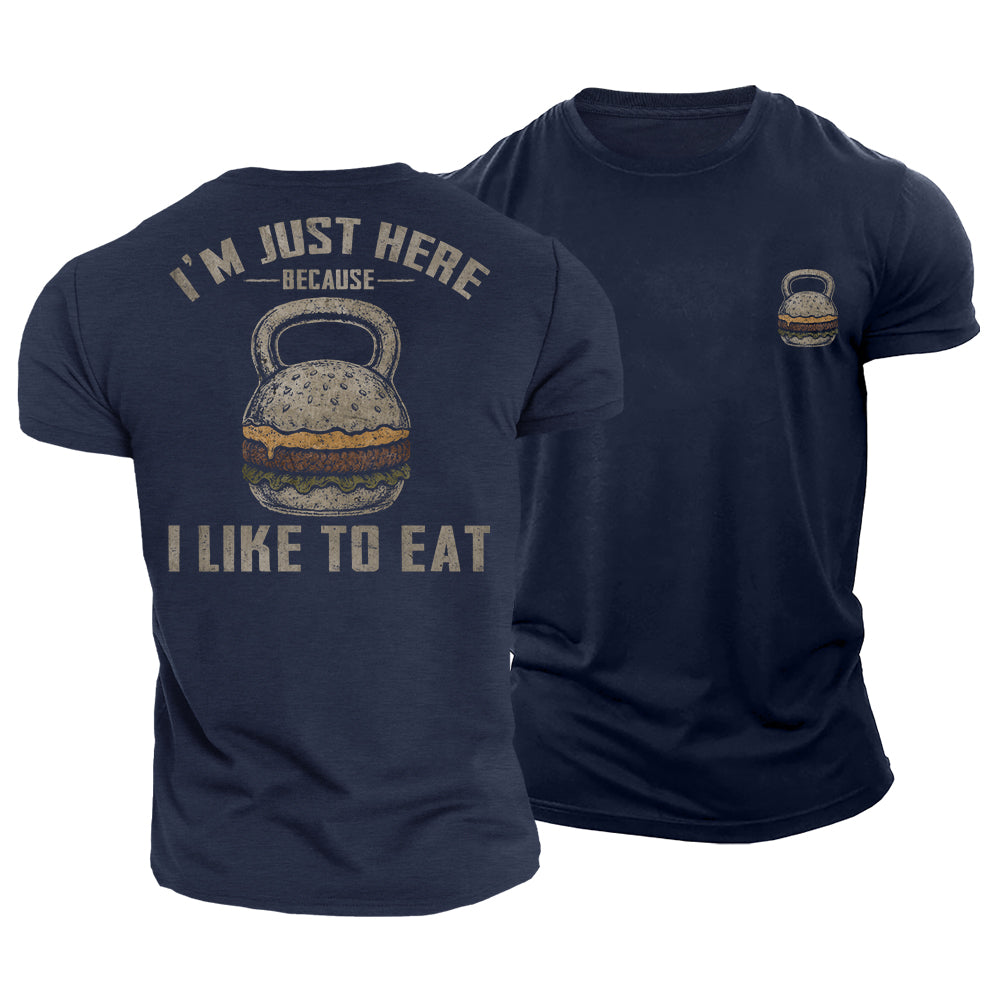 Lift to Eat Cotton T-Shirt