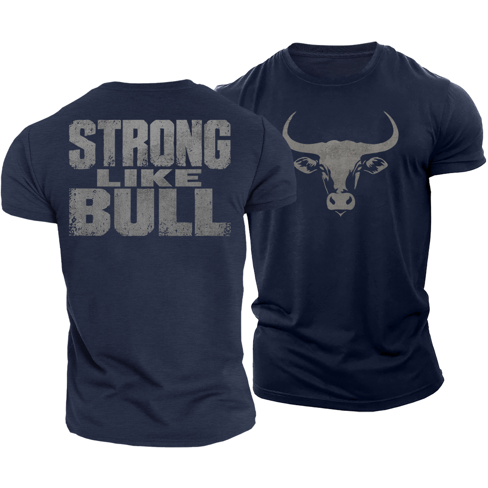 Bull Strength Cotton T-Shirt