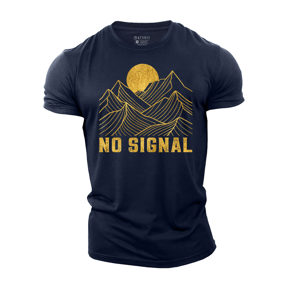 Sun over Silence Cotton T-Shirt
