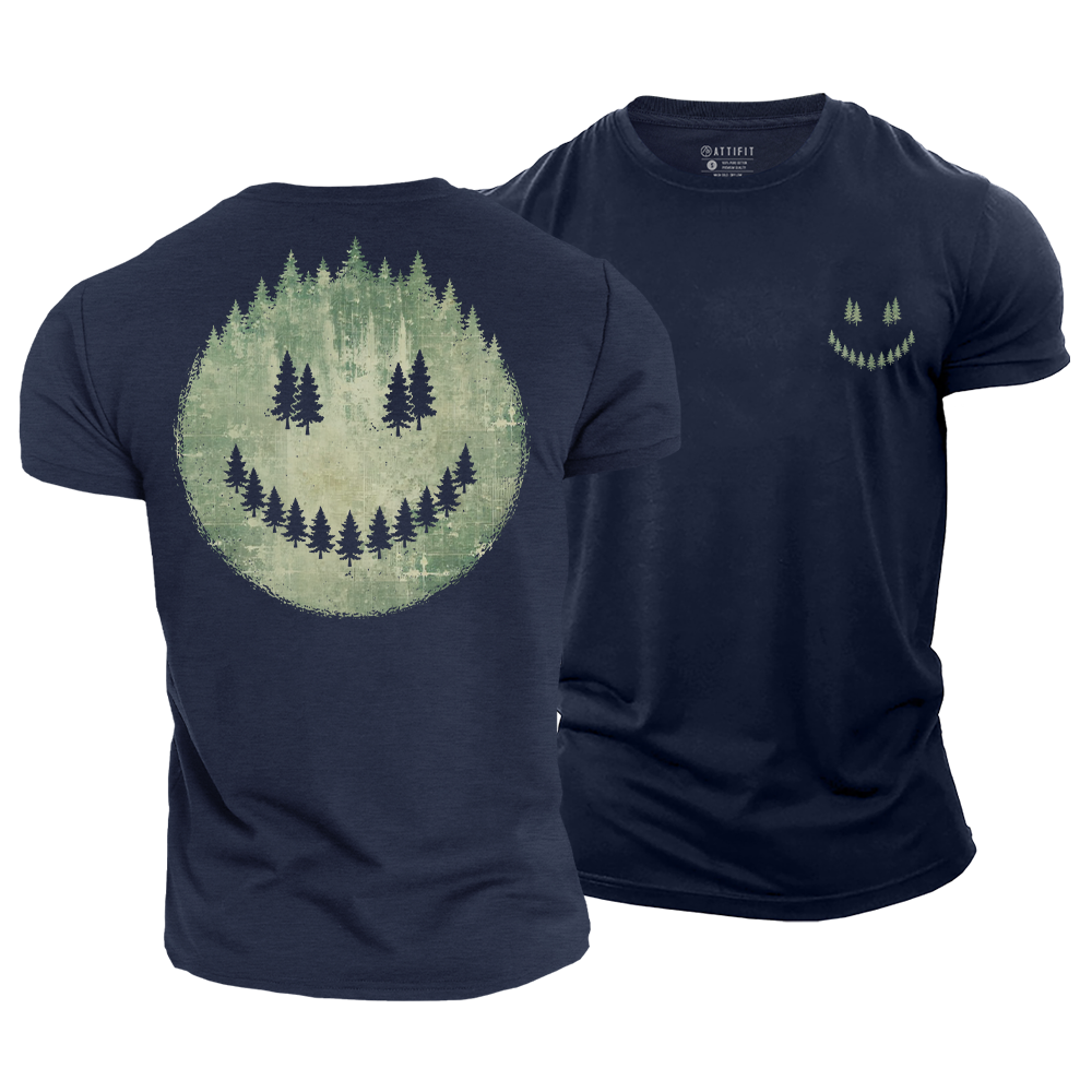 Forest Smile Adventure Cotton T-Shirt