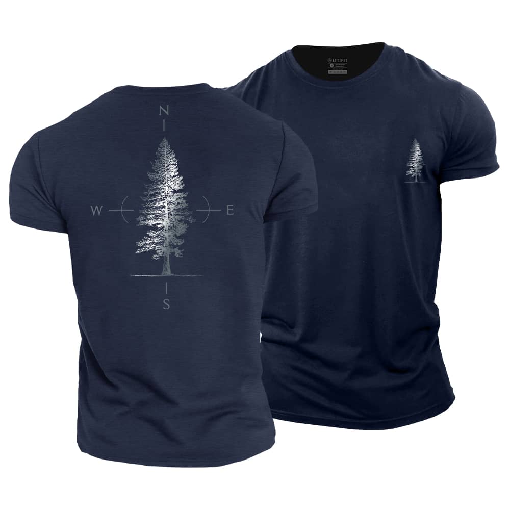 The Direction Of Trees Cotton T-Shirt