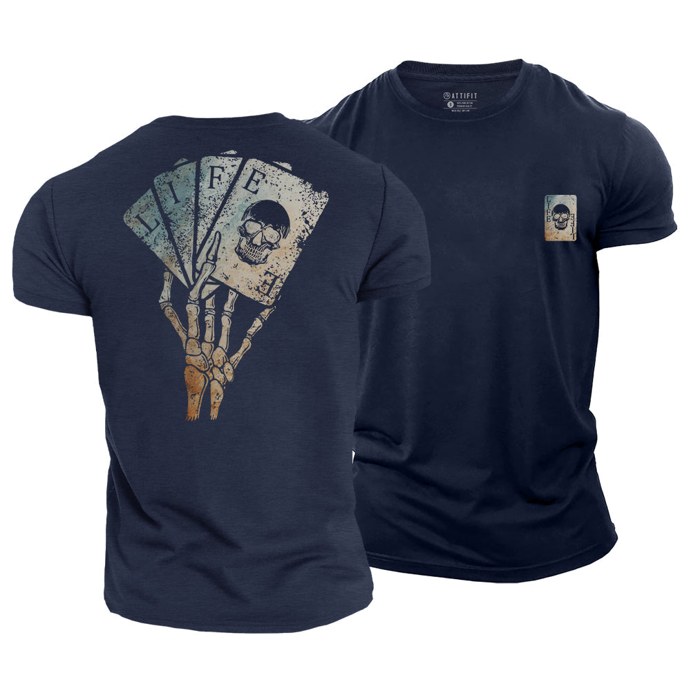Life Poker Cotton T-Shirt