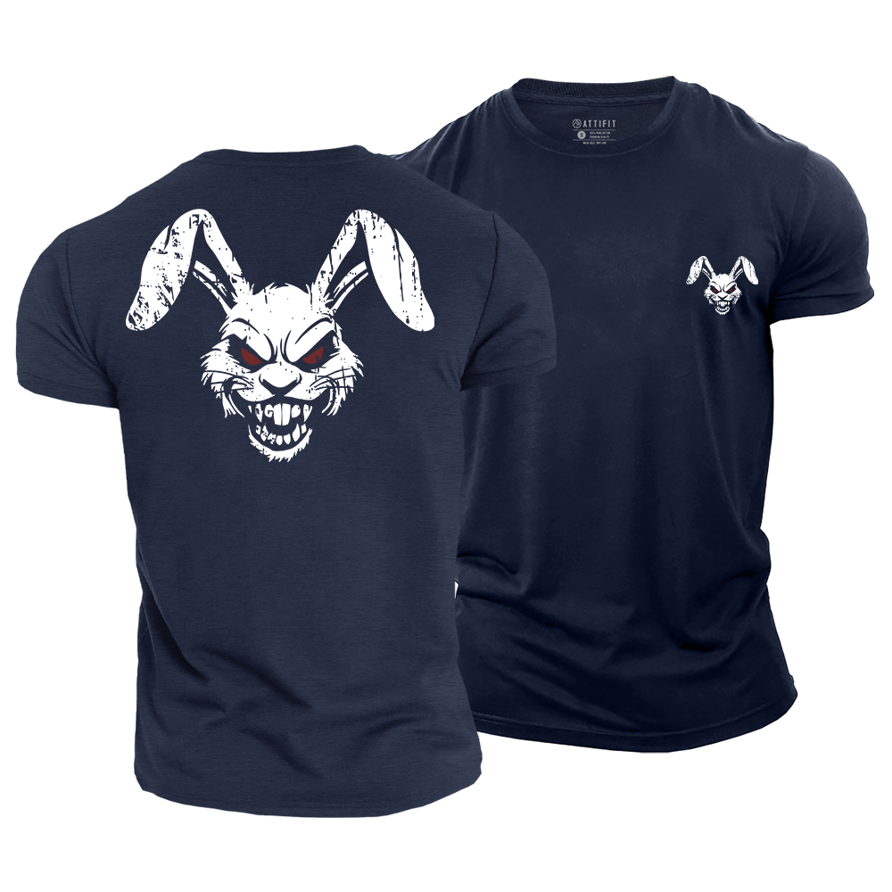 Fierce Rabbit Cotton T-Shirt
