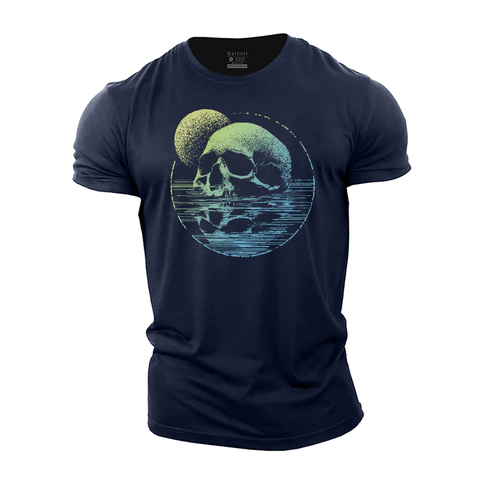 Twilight Skullscape Cotton T-Shirt
