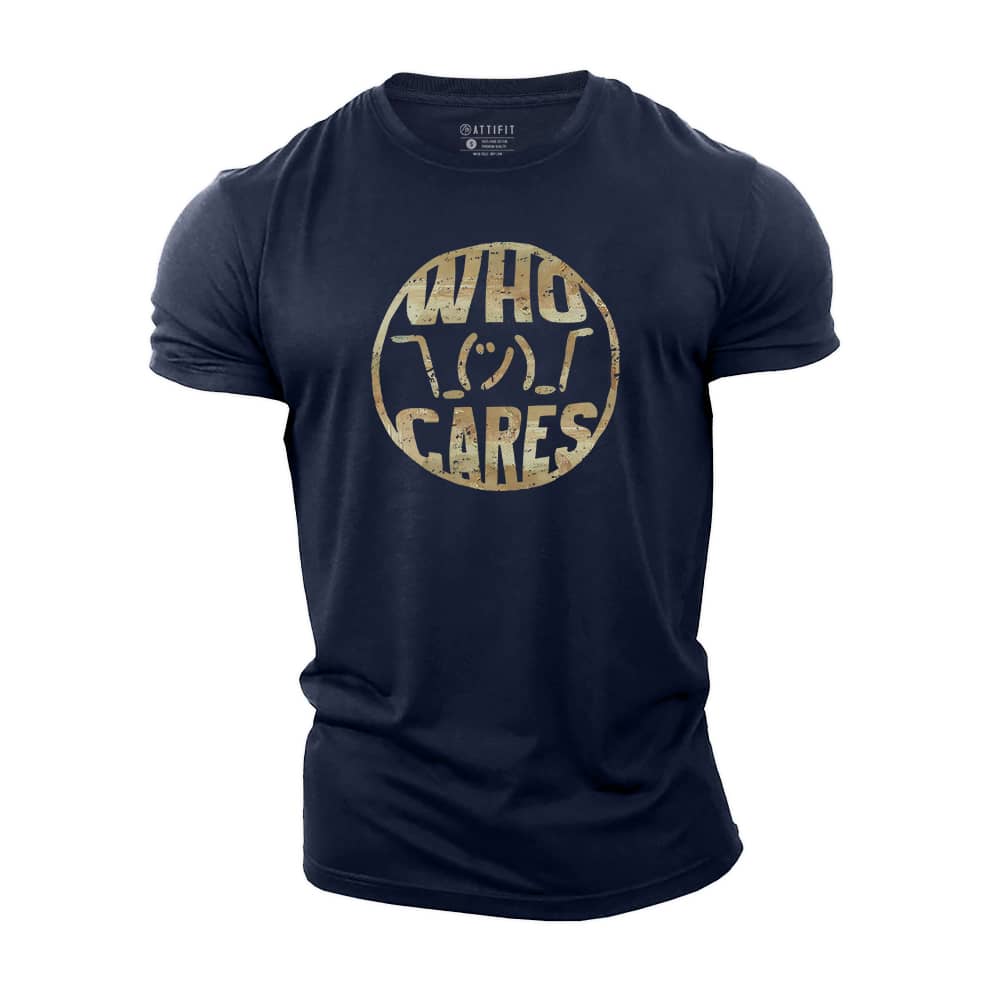 Who Cares Cotton T-Shirt