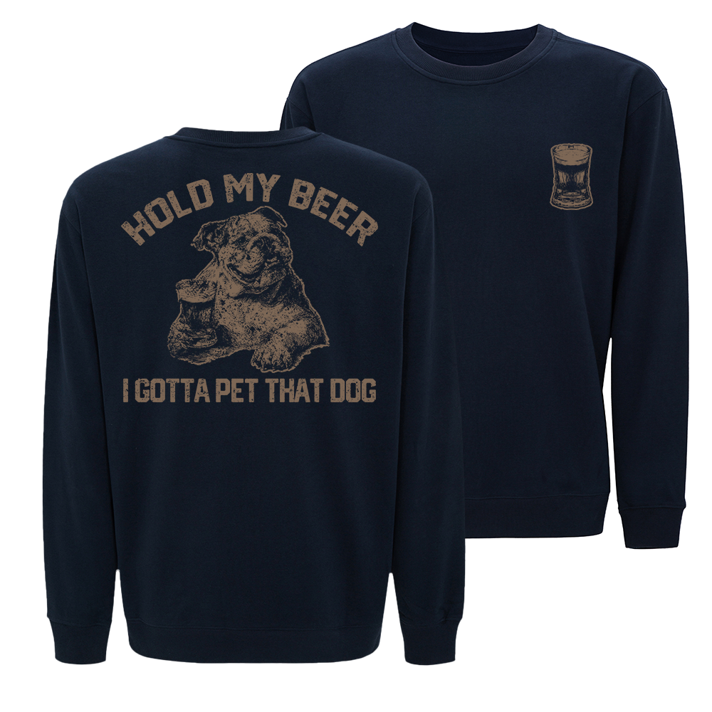 Pet That Dog Crewneck Sweatshirt