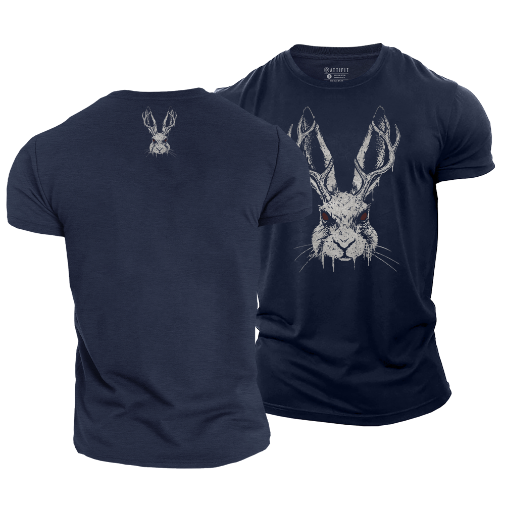 Wikinger-Grafik-T-Shirts aus Baumwolle