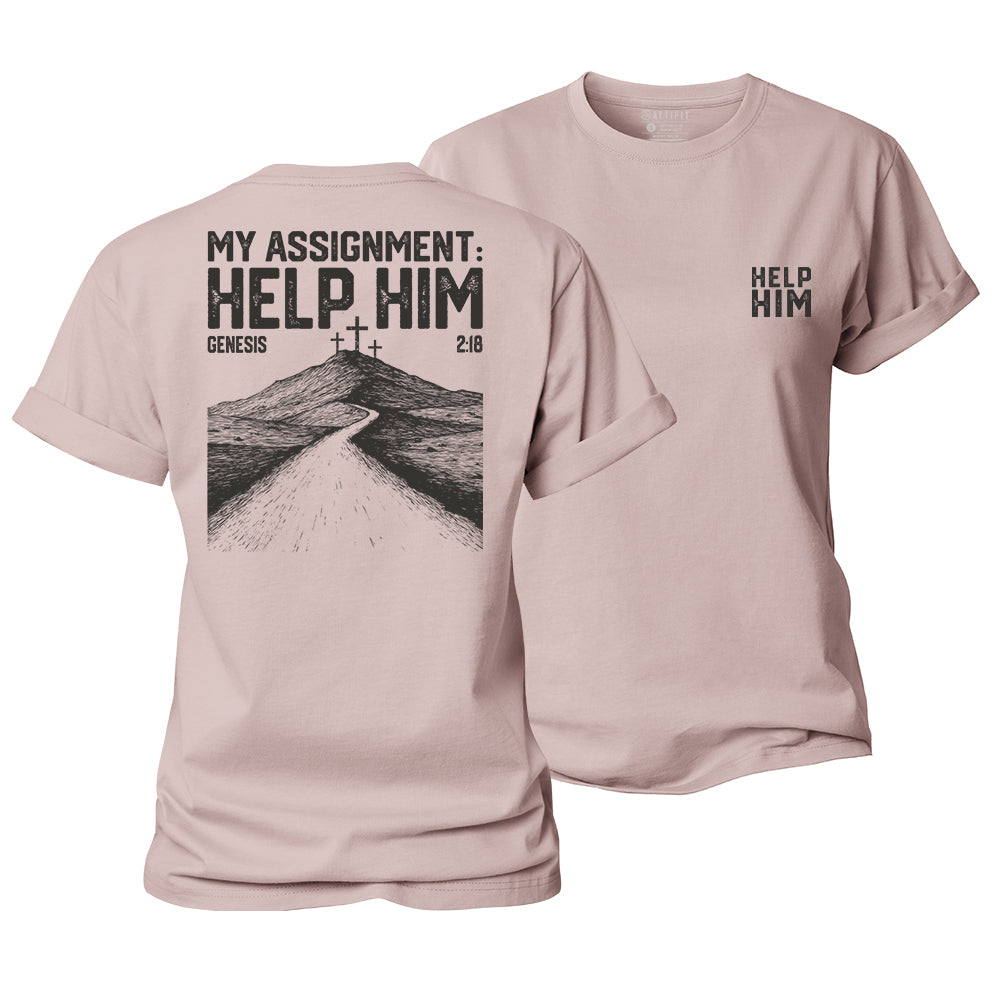 My Assignment: Help Him Women's Cotton T-Shirt