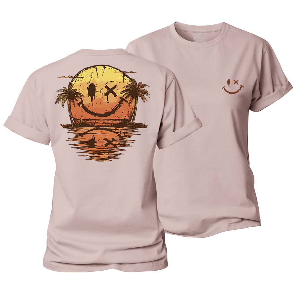Smiley Sea Women's Cotton T-Shirt