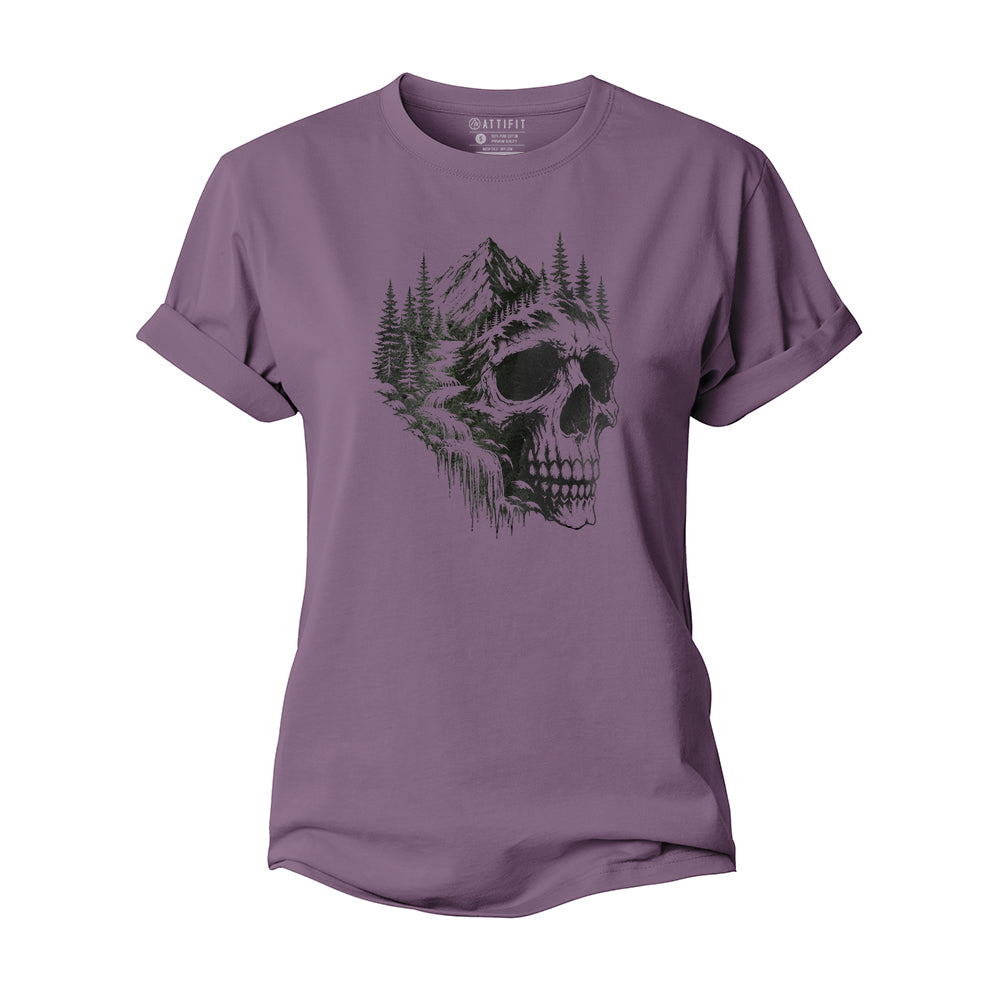 Mountain Skull Wilderness Women's Cotton T-Shirt