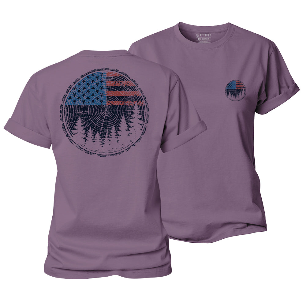 Rings of Freedom Women's Cotton T-Shirt