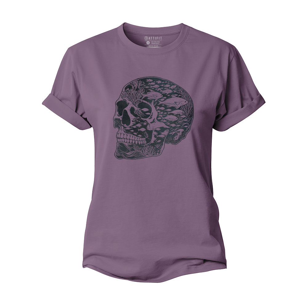 Skull of the Sea Women's Cotton T-Shirt