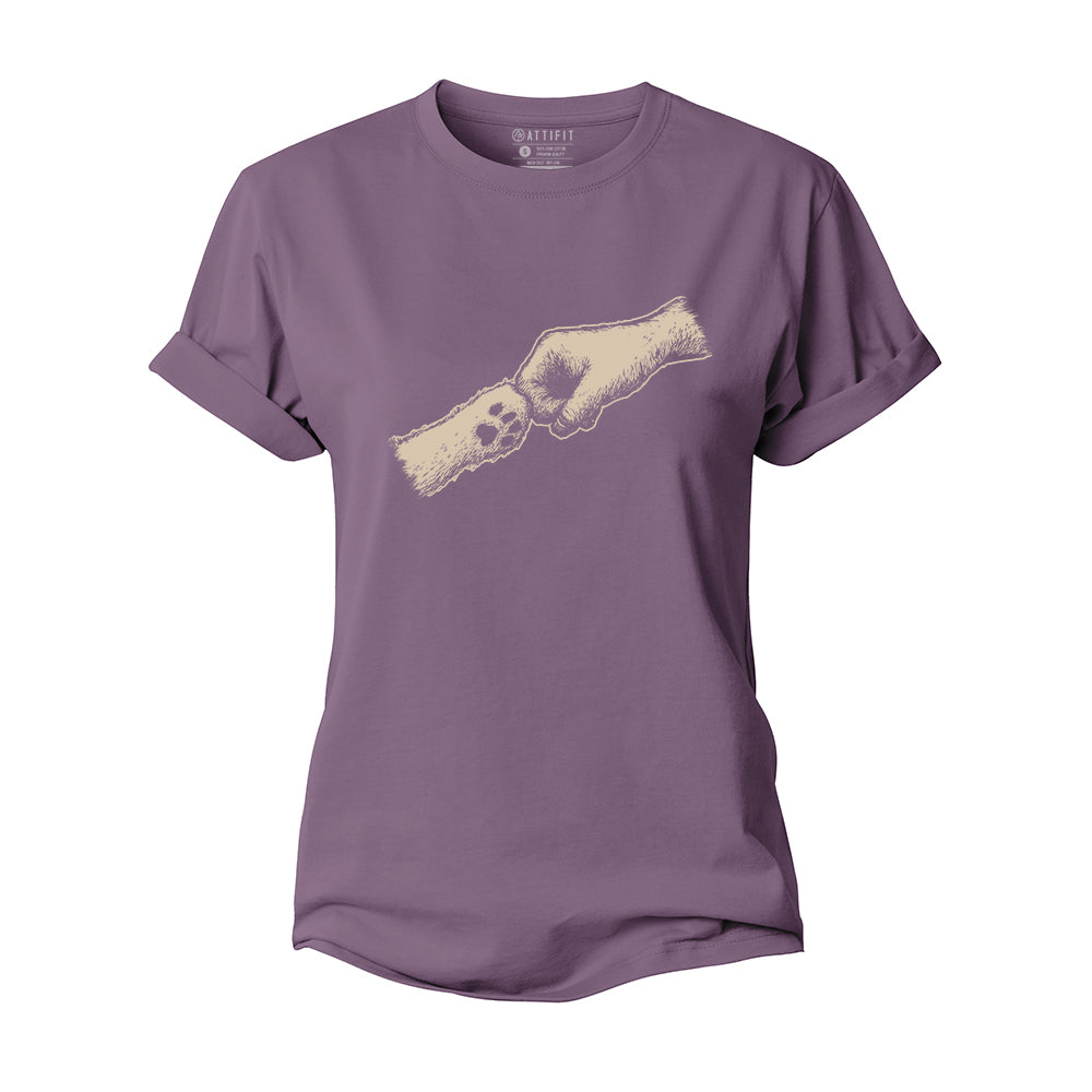 Paws of Loyalty Women's Cotton T-Shirt