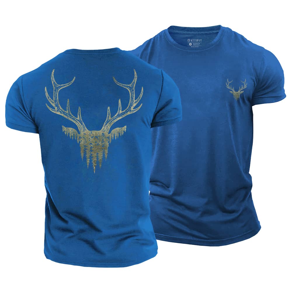 Wildwood Antler Cotton T-Shirt