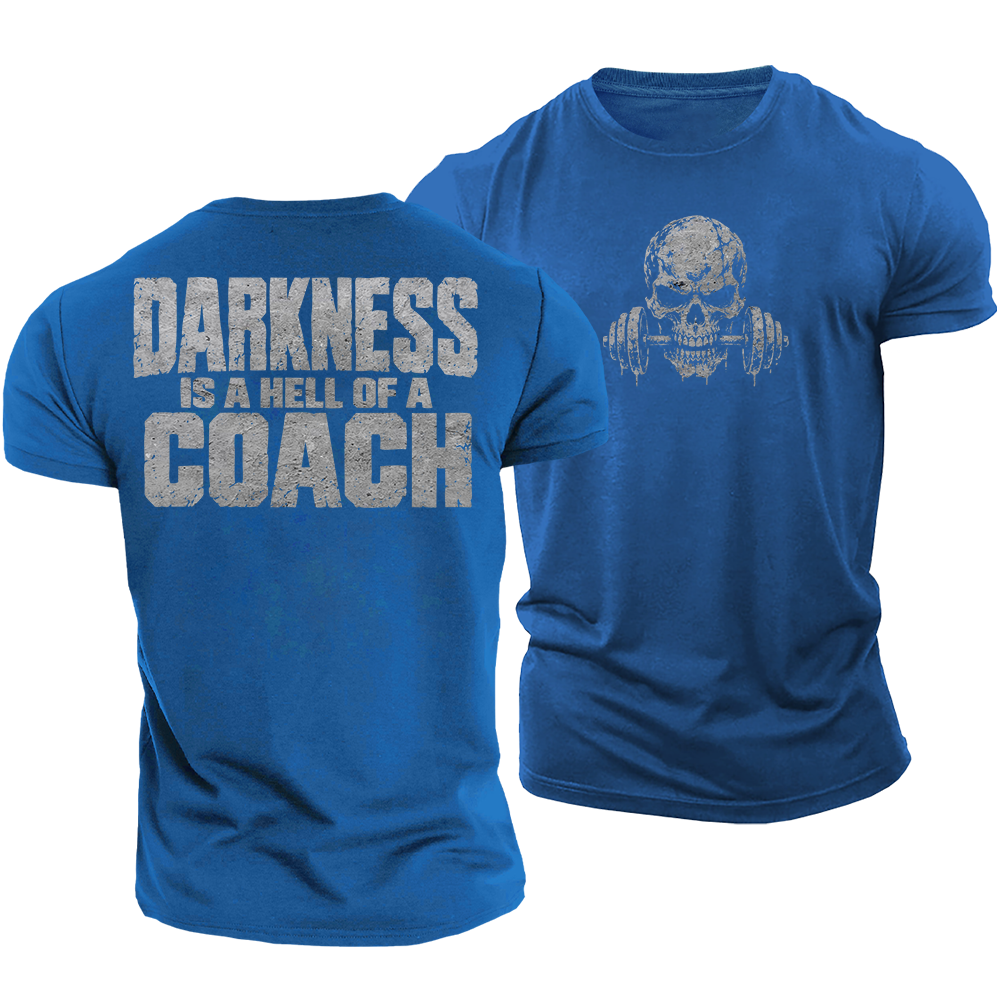 Darkness Is My Coach Cotton T-Shirt