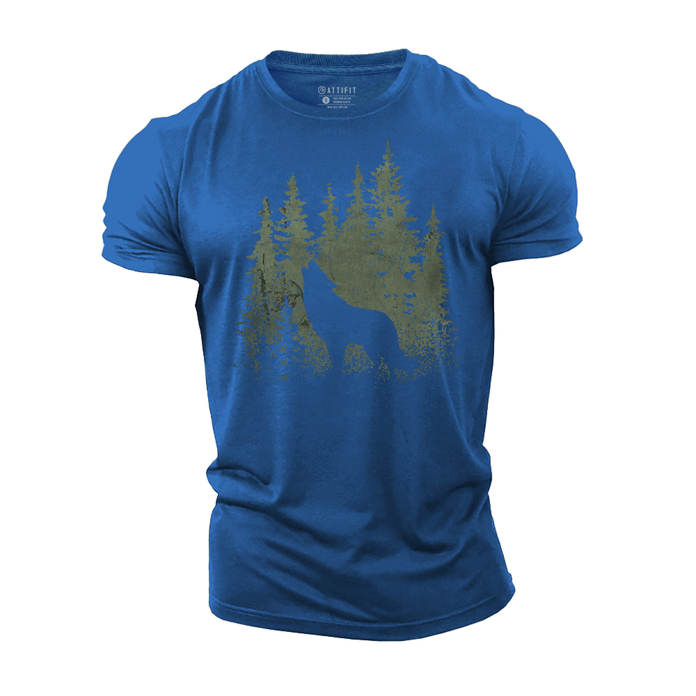 Forest Echo Cotton T-Shirt