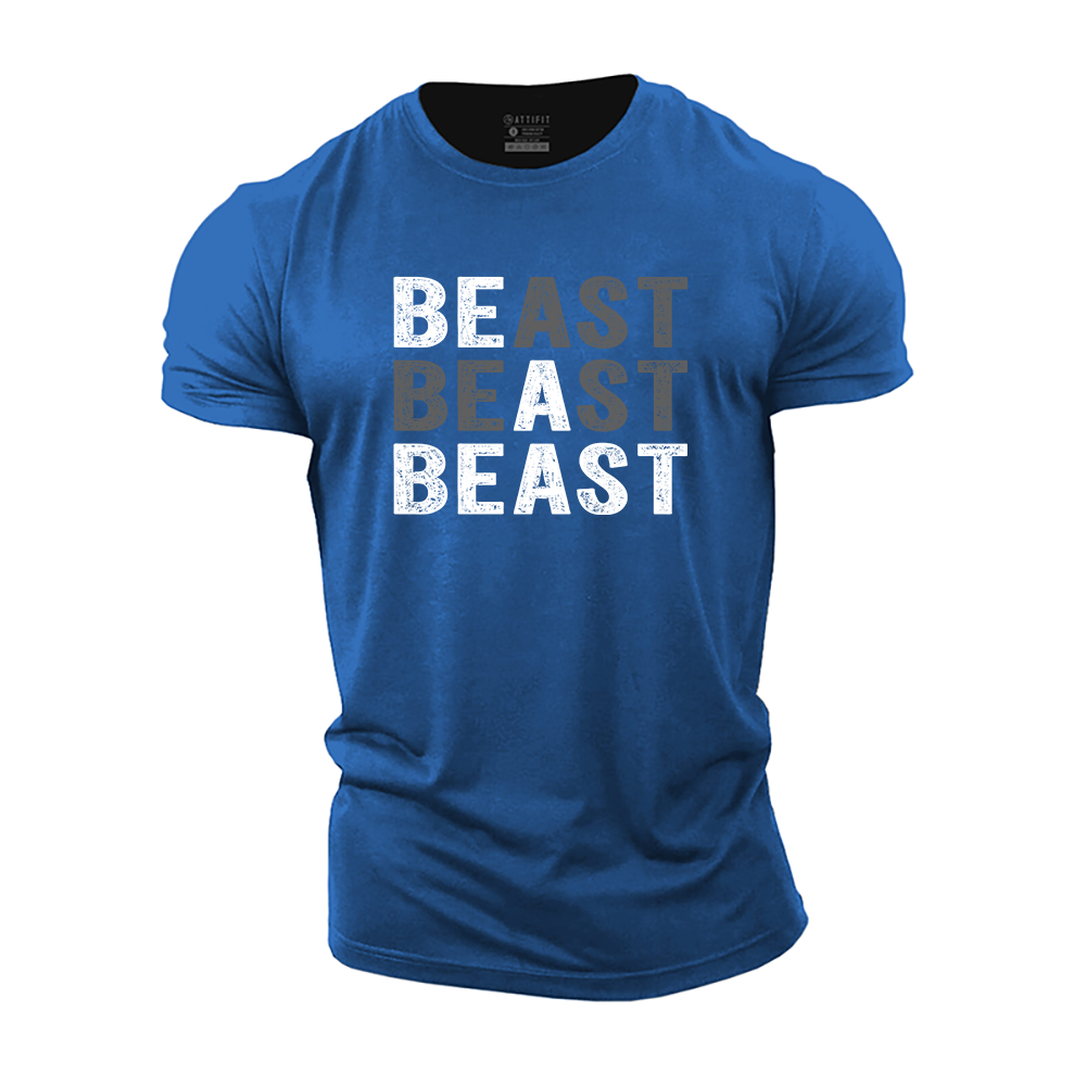 Be A Beast Cotton T-Shirt