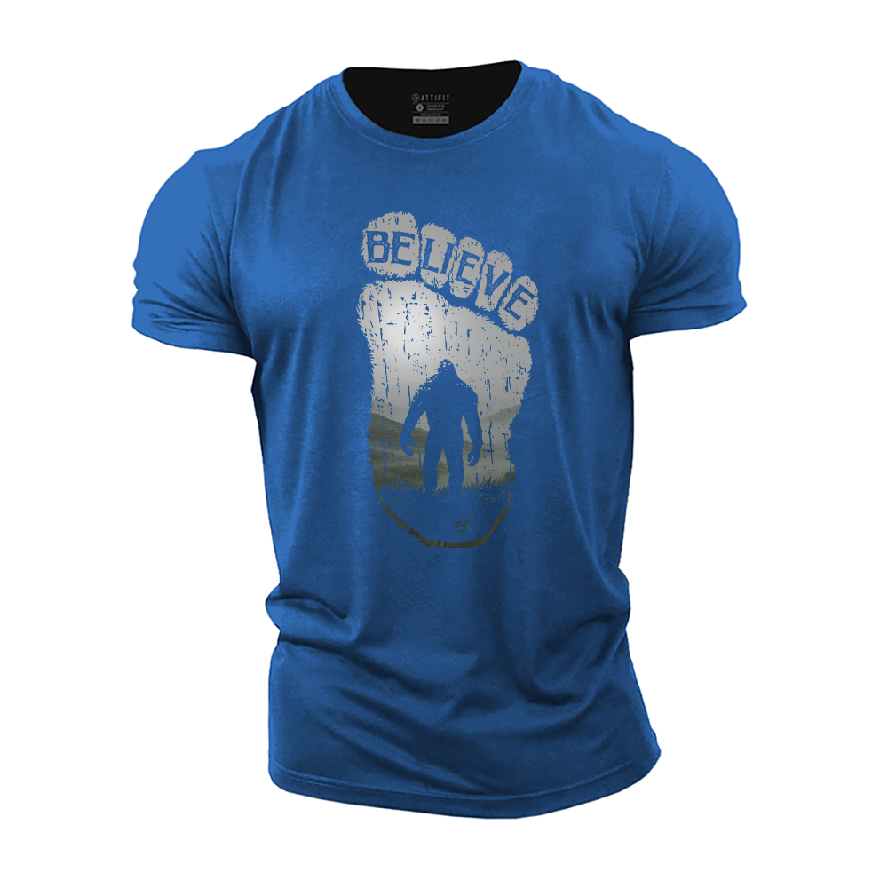 Bigfoot Believe Cotton T-Shirt