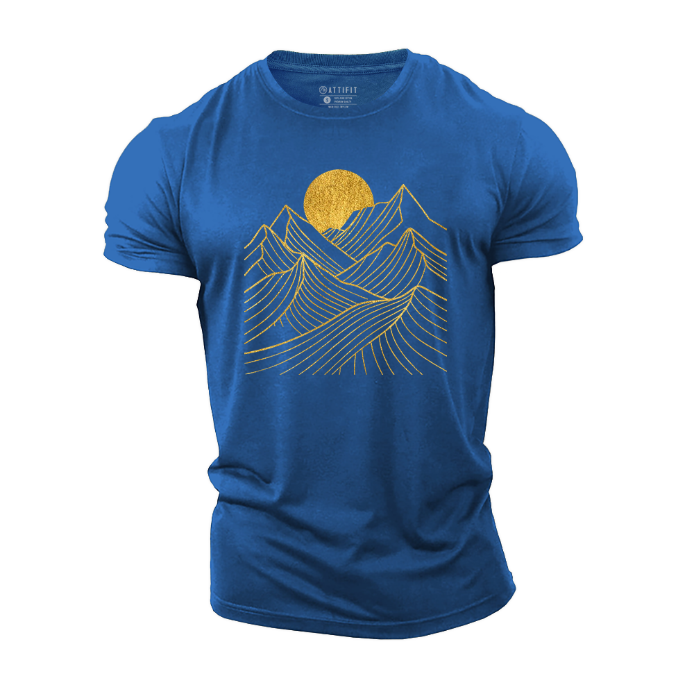 Sun over Silence Cotton T-Shirt