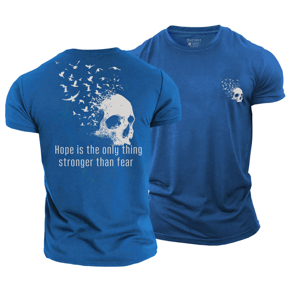 Hope Over Fear Cotton T-Shirt