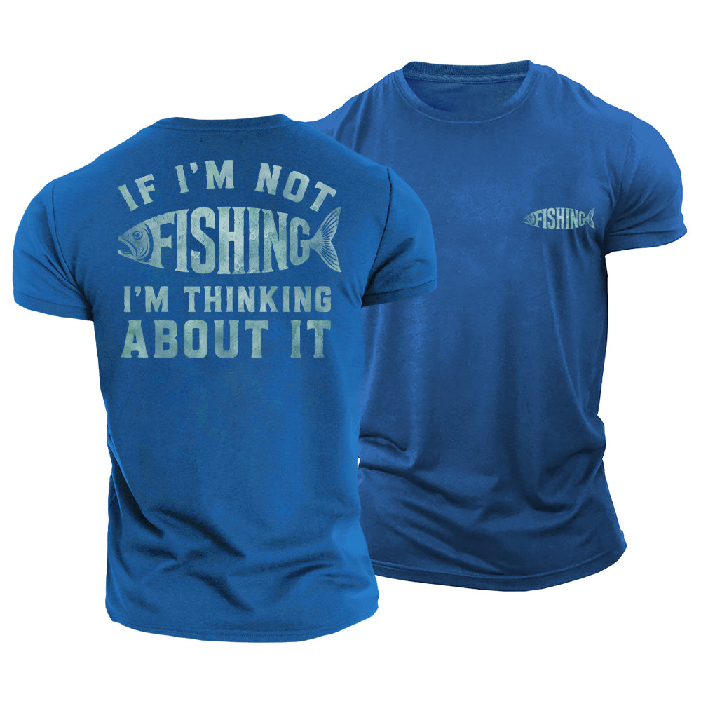 Fishing on My Mind Cotton T-Shirt