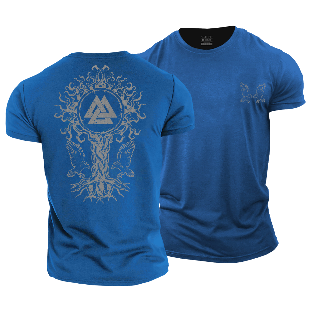 Branches of the Nine Realms Cotton T-Shirt