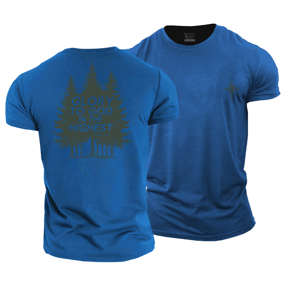 Glory to God Cotton T-Shirt
