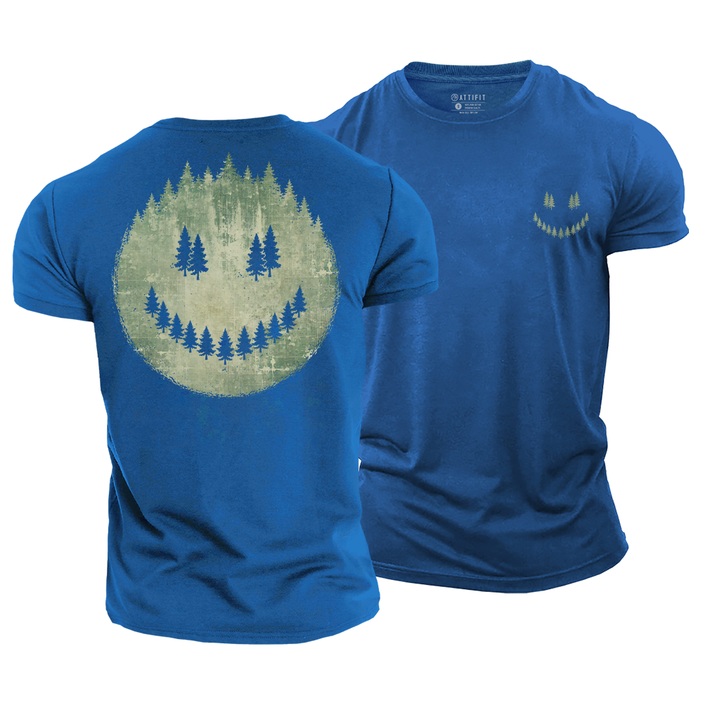 Forest Smile Adventure Cotton T-Shirt