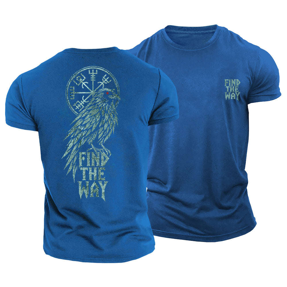 Find The Way Viking Cotton T-Shirt